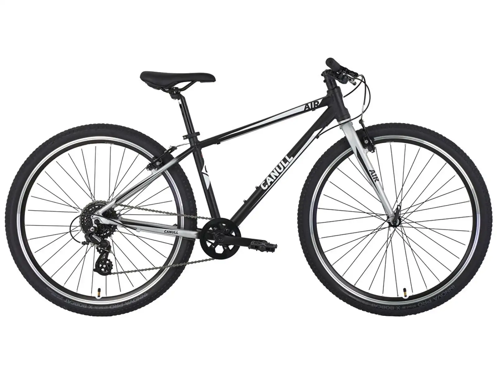 CANULL Air 27,5 Kinderfahrrad schwarz/silber