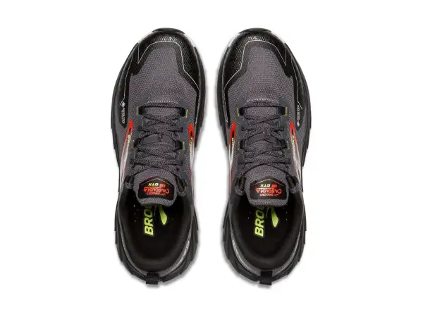 Brooks Cascadia 18 GTX Herren Laufschuhe Schwarz