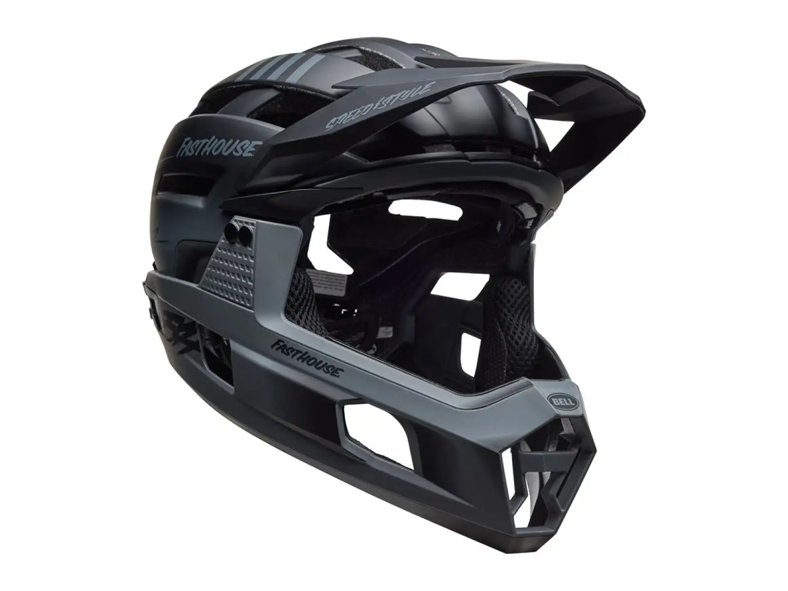 Bell Super Air R Spherical Helm Mat Black Fasthouse