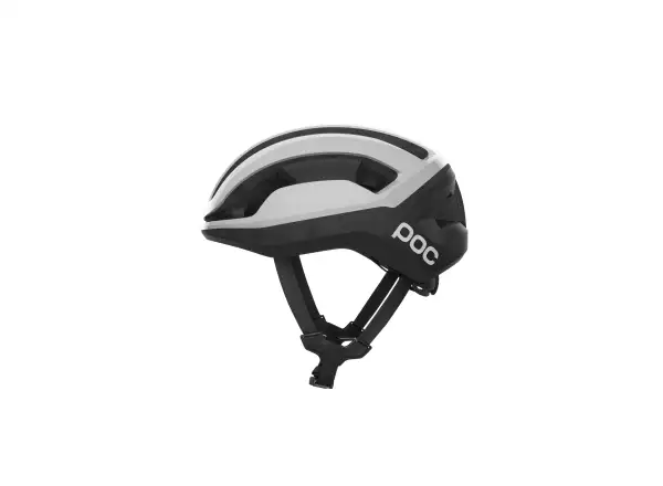 POC Omne Lite Rennradhelm Hydrogen White/Uranium Black Matt