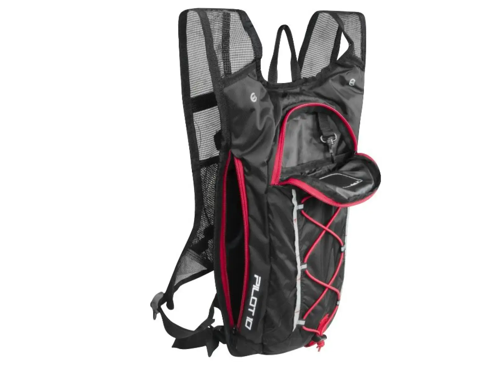 Force PILOT Rucksack 10 l schwarz-rot