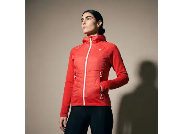 Silvini Divera Damen Sweatshirt Red/Red