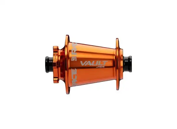 Race Face Vault Boost 414J Vordernabe 15x110 mm 32 Löcher orange.