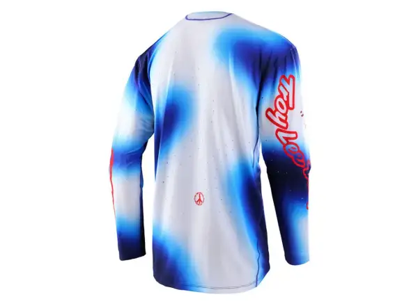 Troy Lee Designs Sprint Ultra Herren Langarmtrikot Lucid Weiß/Blau