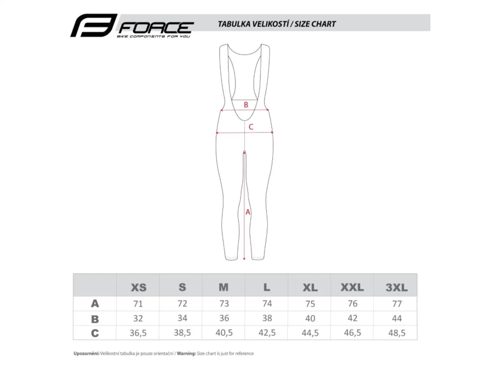 Force Reflex Line Herrenhose mit Latz Schwarz