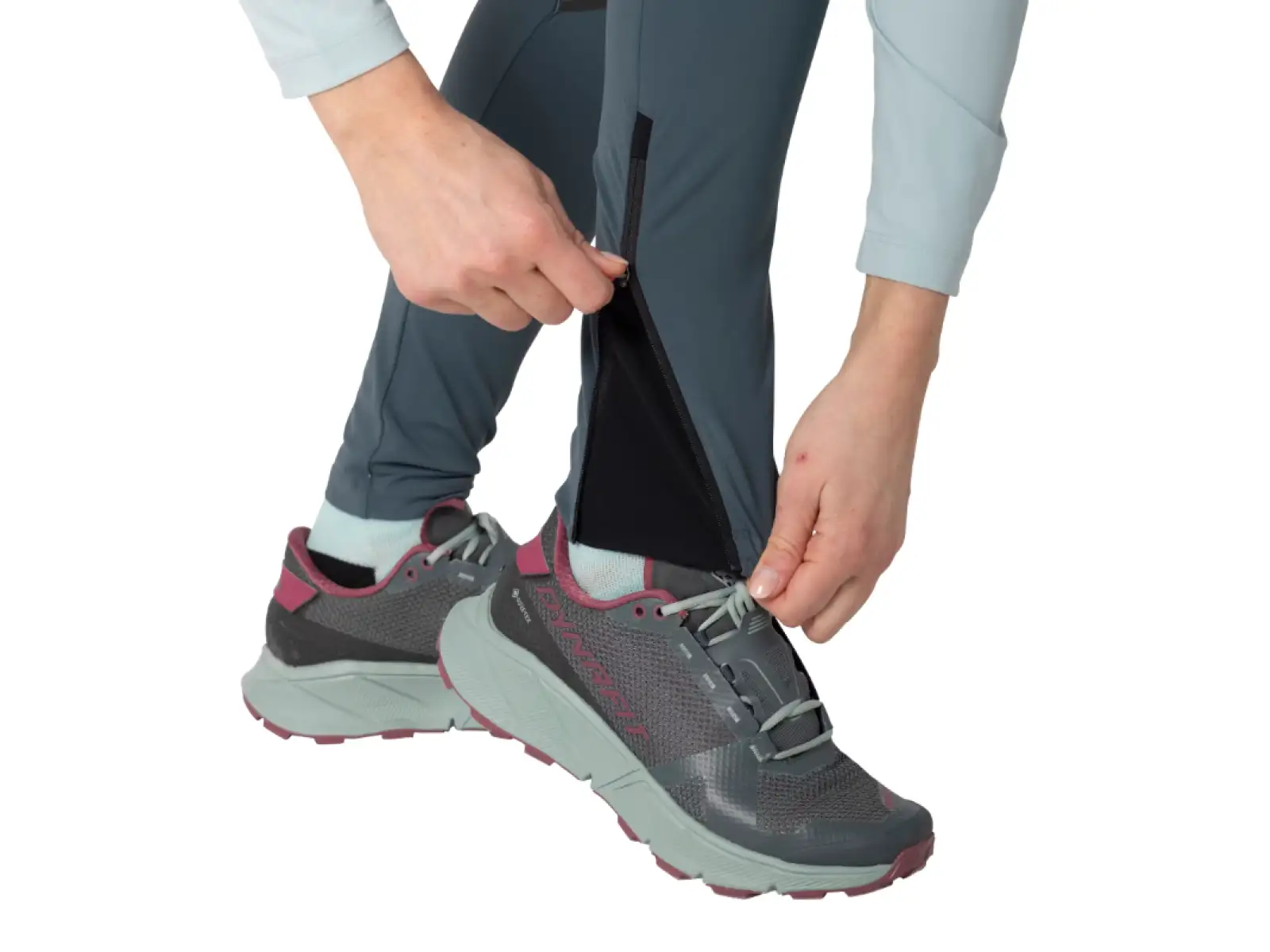Dynafit Alpine Hybrid Damen Laufhose Cinder