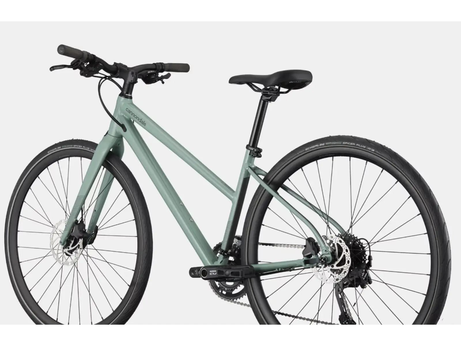 Cannondale Quick 3 Remixte Step-thru Trekkingrad Sage