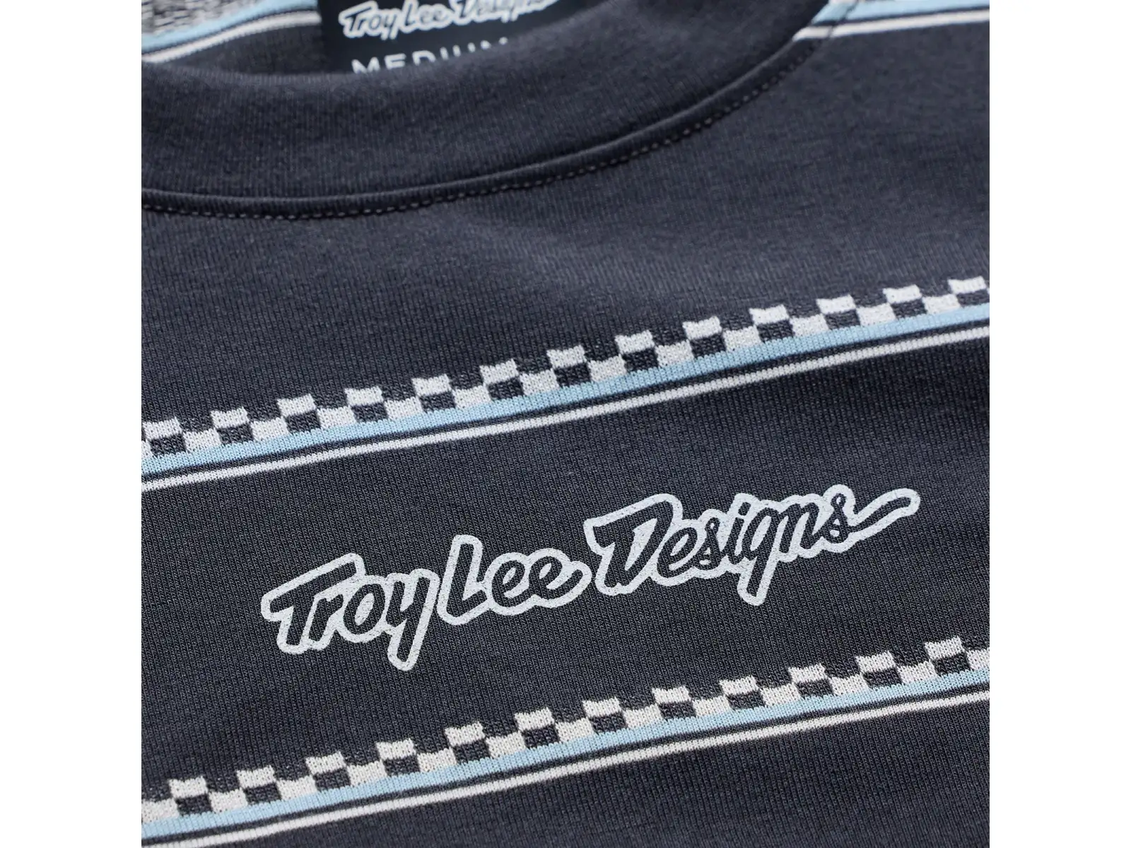 Troy Lee Designs Skyline Ride Herren-Trikot Kurzarm Checked Out Carbon