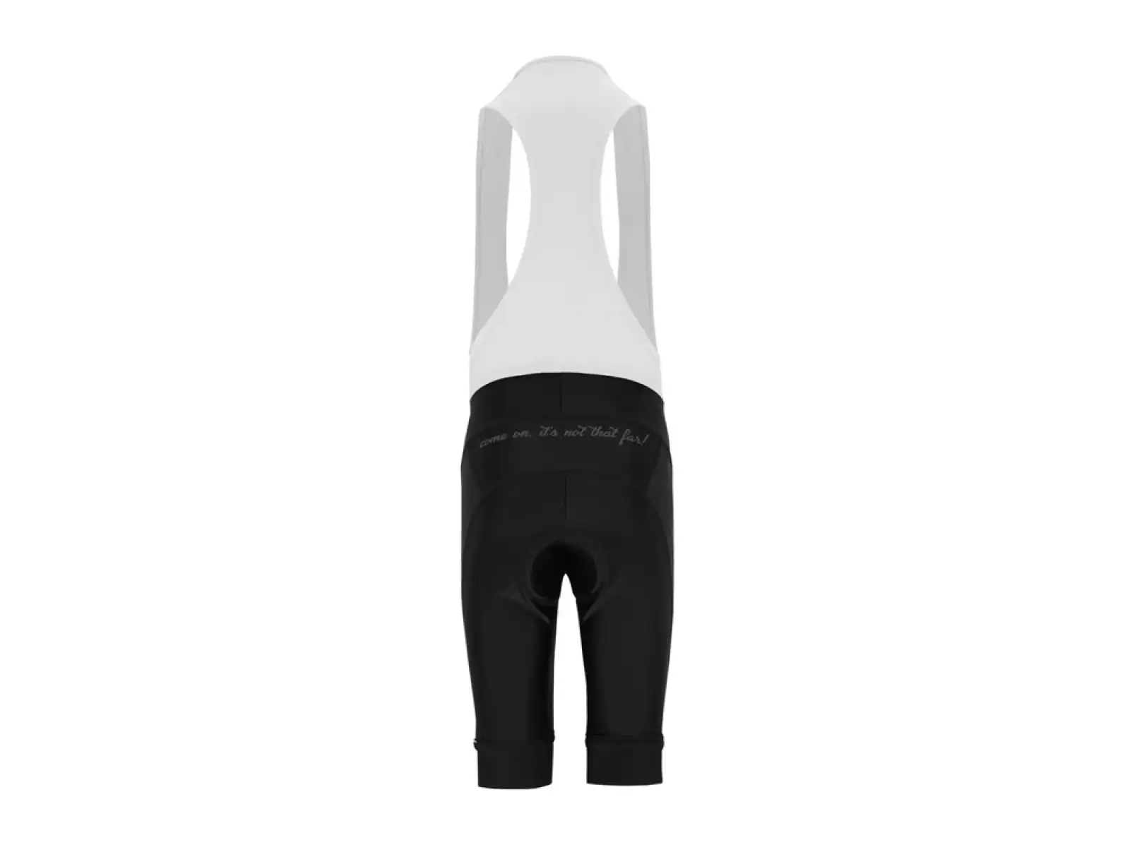 Silvini Sueli Bib Kinder Shorts mit Einsatz und Träger schwarz/weiß