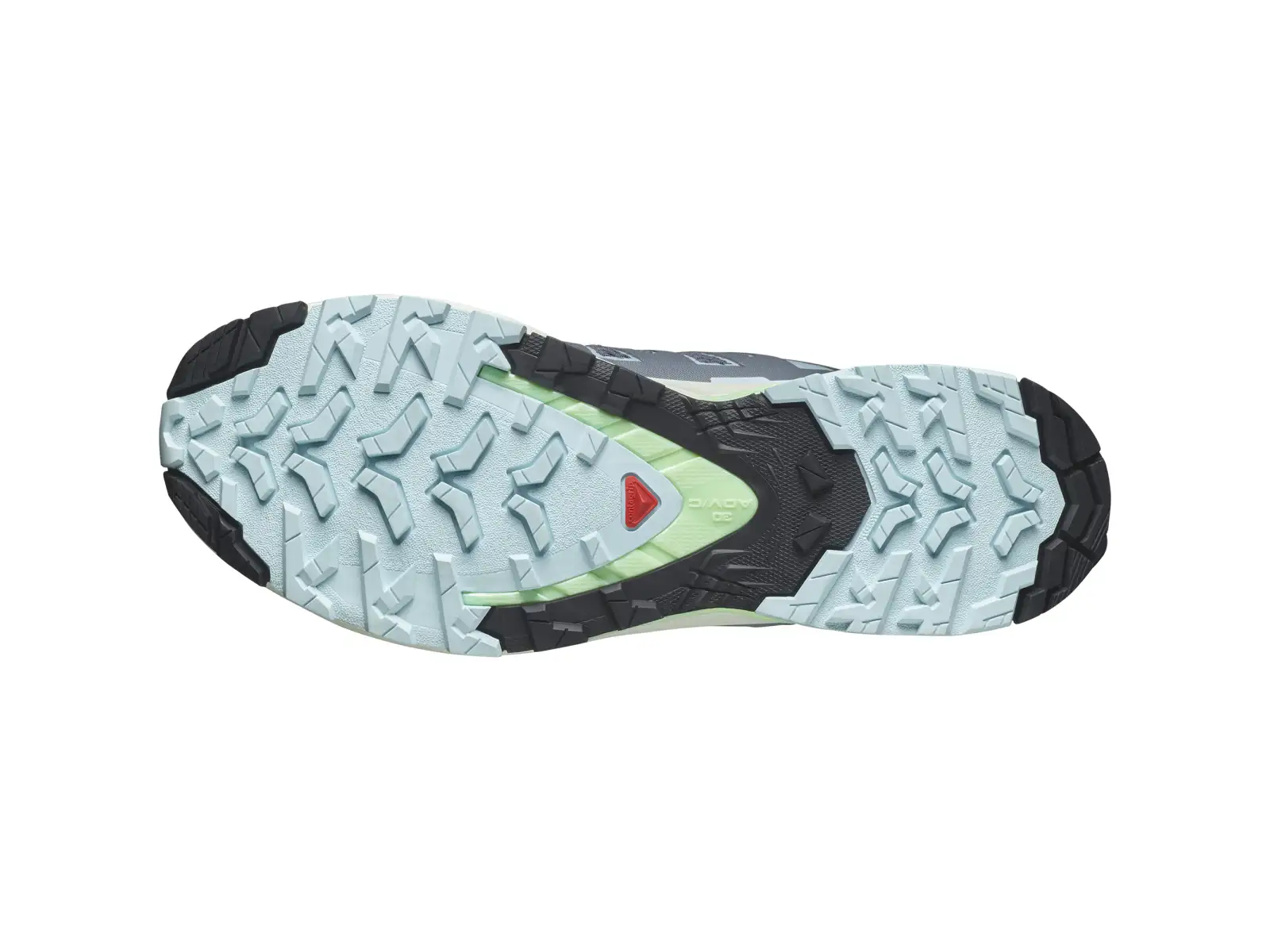 Salomon XA PRO 3D V9 Damen-Laufschuhe Turbulence/Iced Aqua