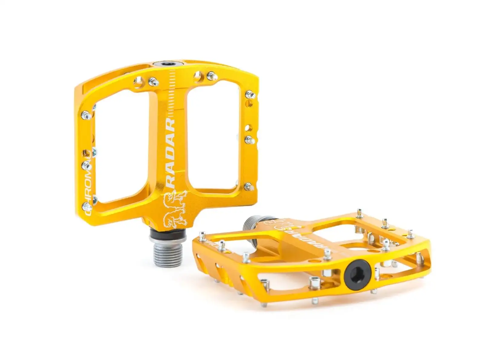 Chromag Radar Plattformpedale Gold