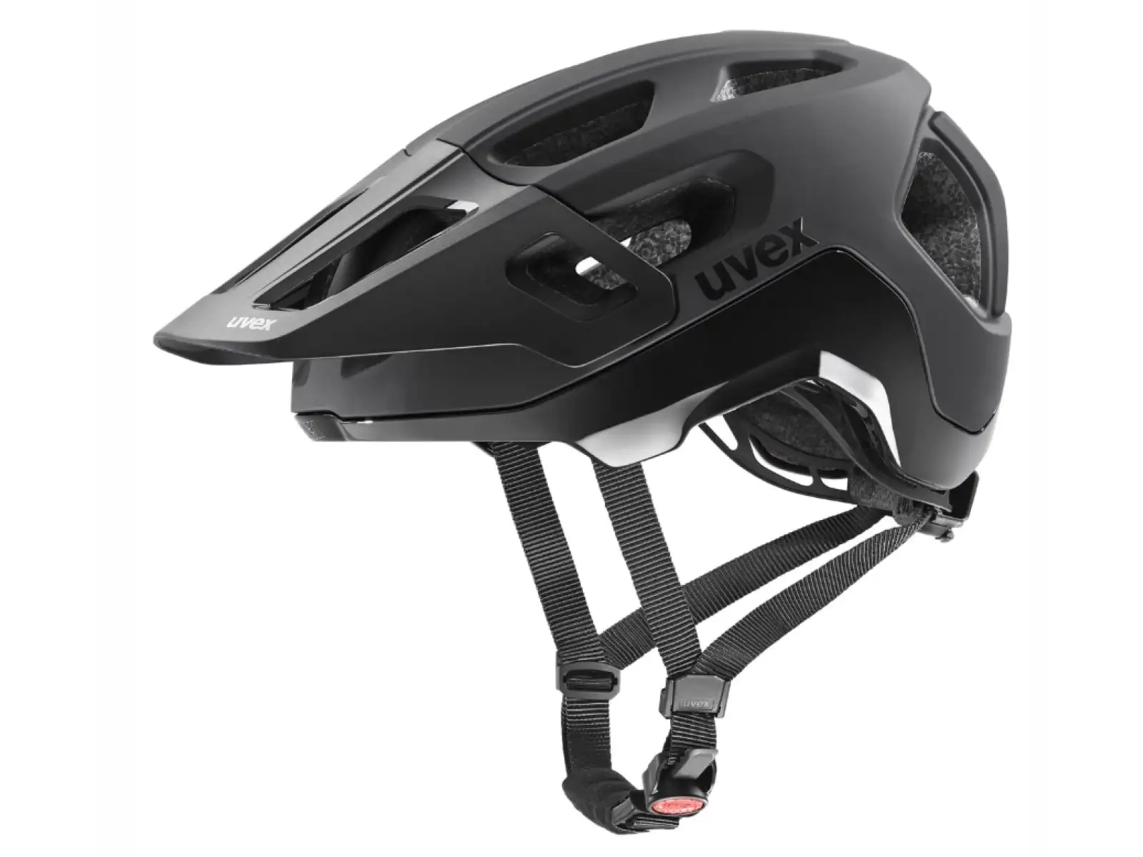 Uvex React MTB Helm Black Matt
