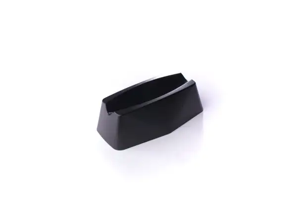 Wahoo KICKR Matte unter dem Vorderrad des Snap Trainers