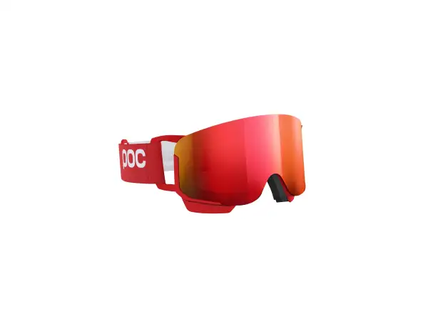 POC Nexal Mid Skibrille Prismane Red/Partly Sunny Red
