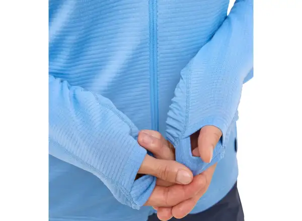 Haglöfs L.I.M Mid Multi Hood Damen Kapuzenpullover hellblau
