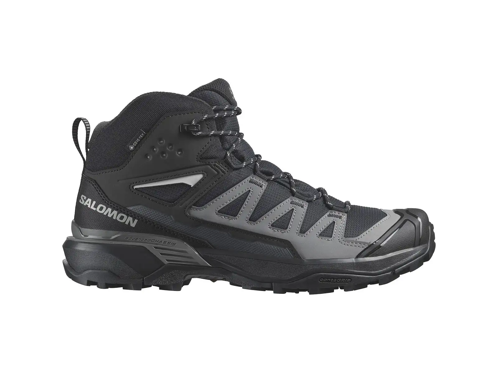 Salomon X Ultra 360 MID GTX Herren-Wanderschuhe Black/Magnet/Pewter
