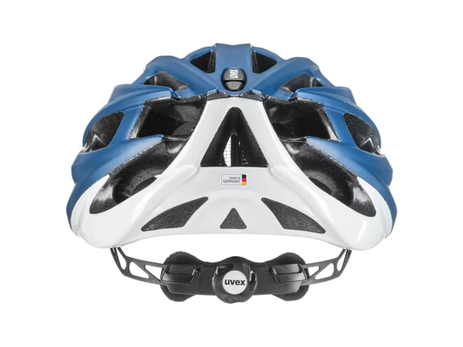 Uvex Oversize Helm blau/weiß matt