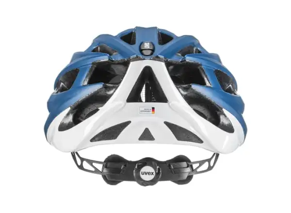 Uvex Oversize Helm blau/weiß matt