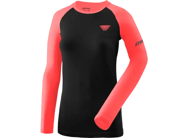 Dynafit Alpine Pro Damen T-Shirt langer Ärmel Ultra Coral