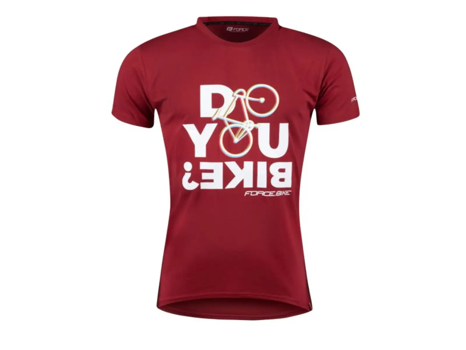 Force Bike Herren T-Shirt kurzarm rot