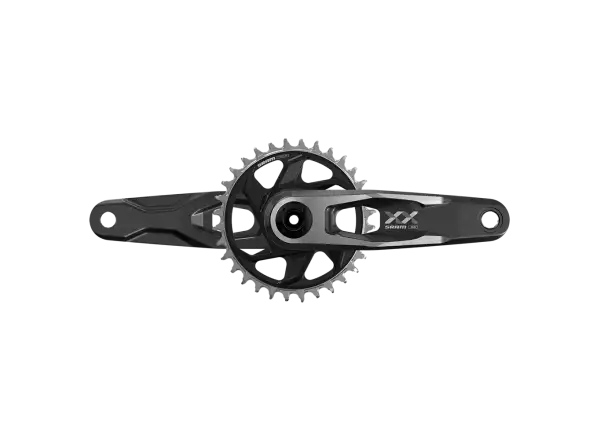 Sram Kurbeln XX DH CL55 DUB MTB 34 Zähne T-Type Schwarz