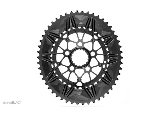 Absolute Black Cannondale Road Oval 50-34 Kettenblatt-Set