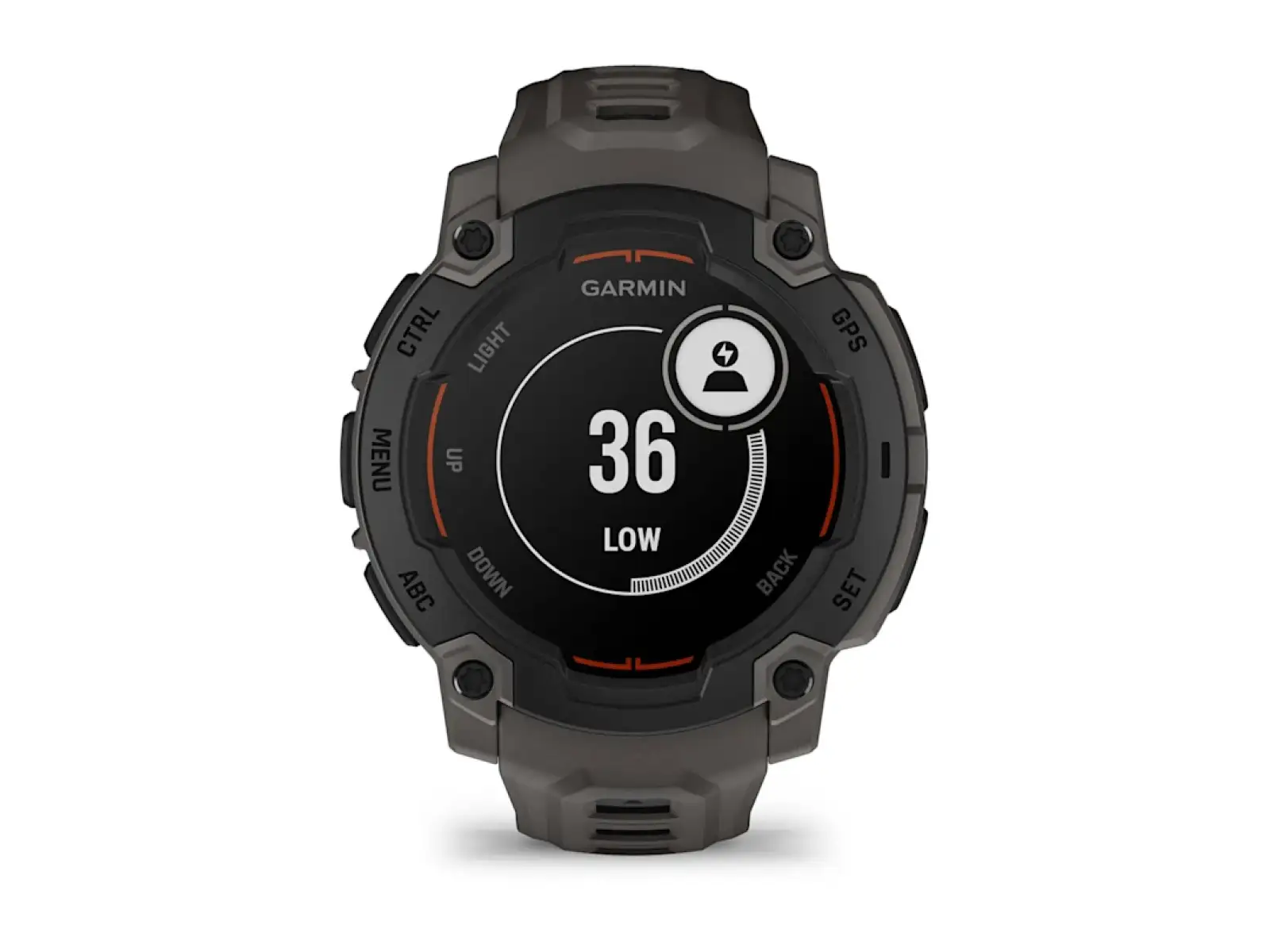 Garmin Instinct E 45 mm Smartwatch Black/Charcoal Armband