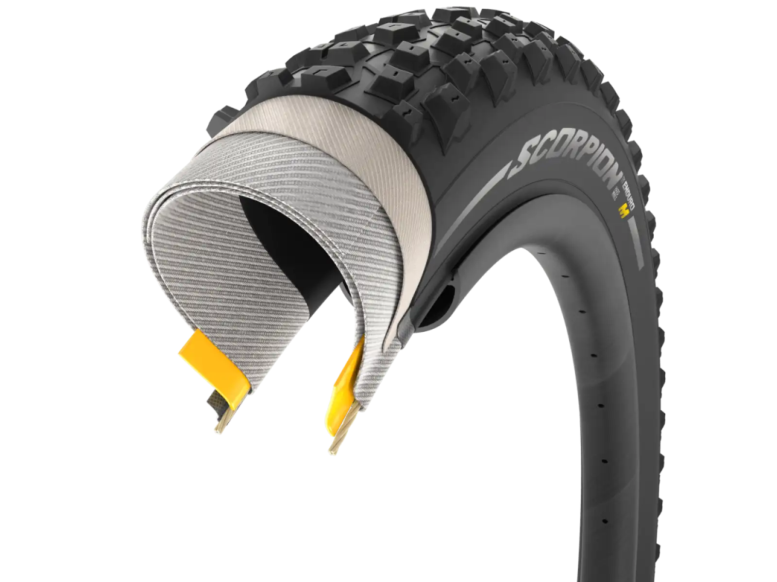 Pirelli Scorpion Enduro M Hardwall TLR 27,5 x 2,60" Reifen Kevlar Schwarz
