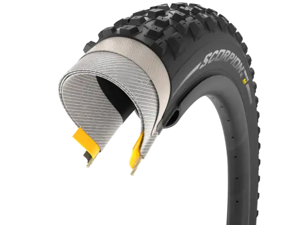 Pirelli Scorpion Enduro M Hardwall TLR 27,5 x 2,60" Reifen Kevlar Schwarz