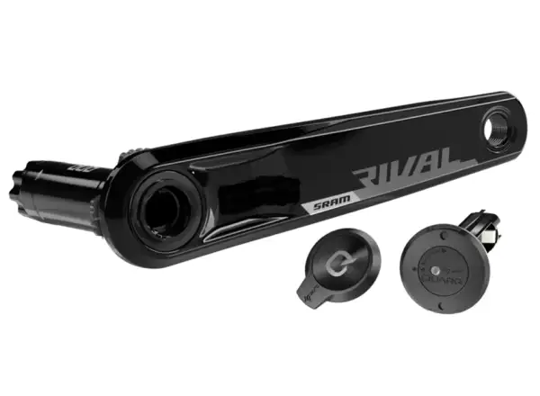 Sram Rival AXS D1 DUB Wide Linke Kurbel 175 mm mit Achse und mit Powermeter