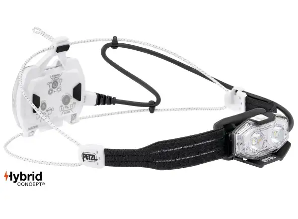 Petzl Nao LT Stirnlampe schwarz-weiß