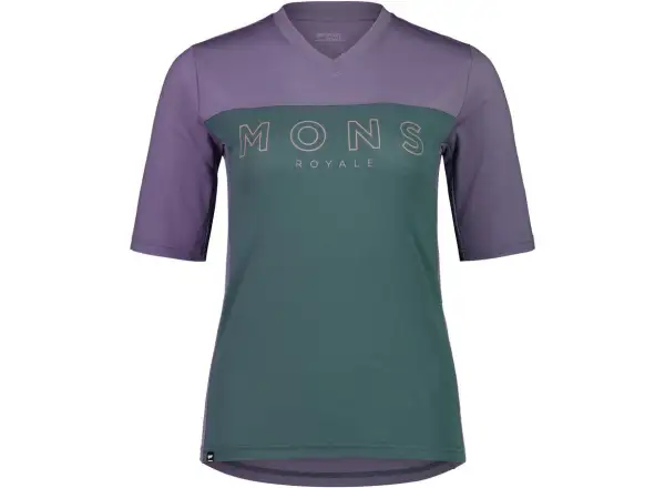 Mons Royal Redwood Enduro VT WMNS Damen Kurzarmtrikot Distel/Verbrannter Salbei