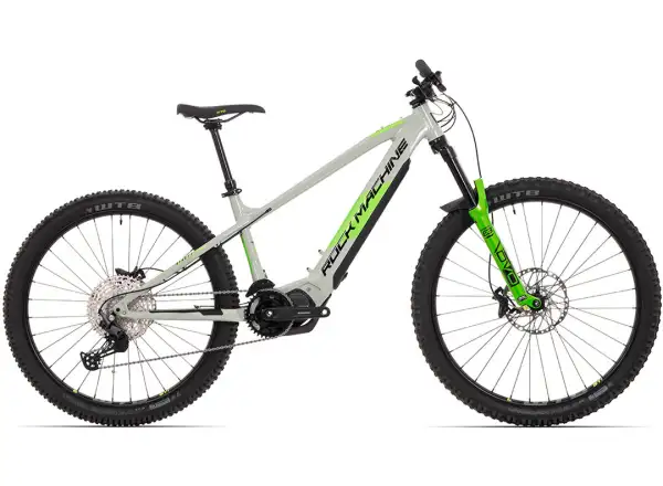 Rock Machine Blizz TRL e90-297 Grau/Grün E-Mountainbike