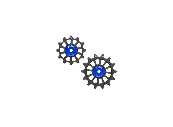 Kogel Straßenrollen für Shimano Dura Ace R9200 / Ultegra R8100 12/14 Z. Schwarz