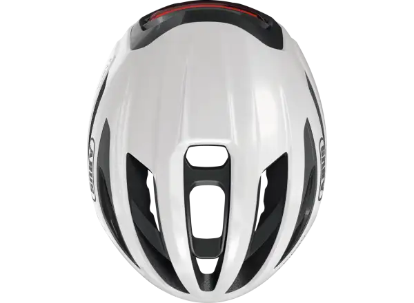 Abus Taipan LED Gravel-Helm Shiny White