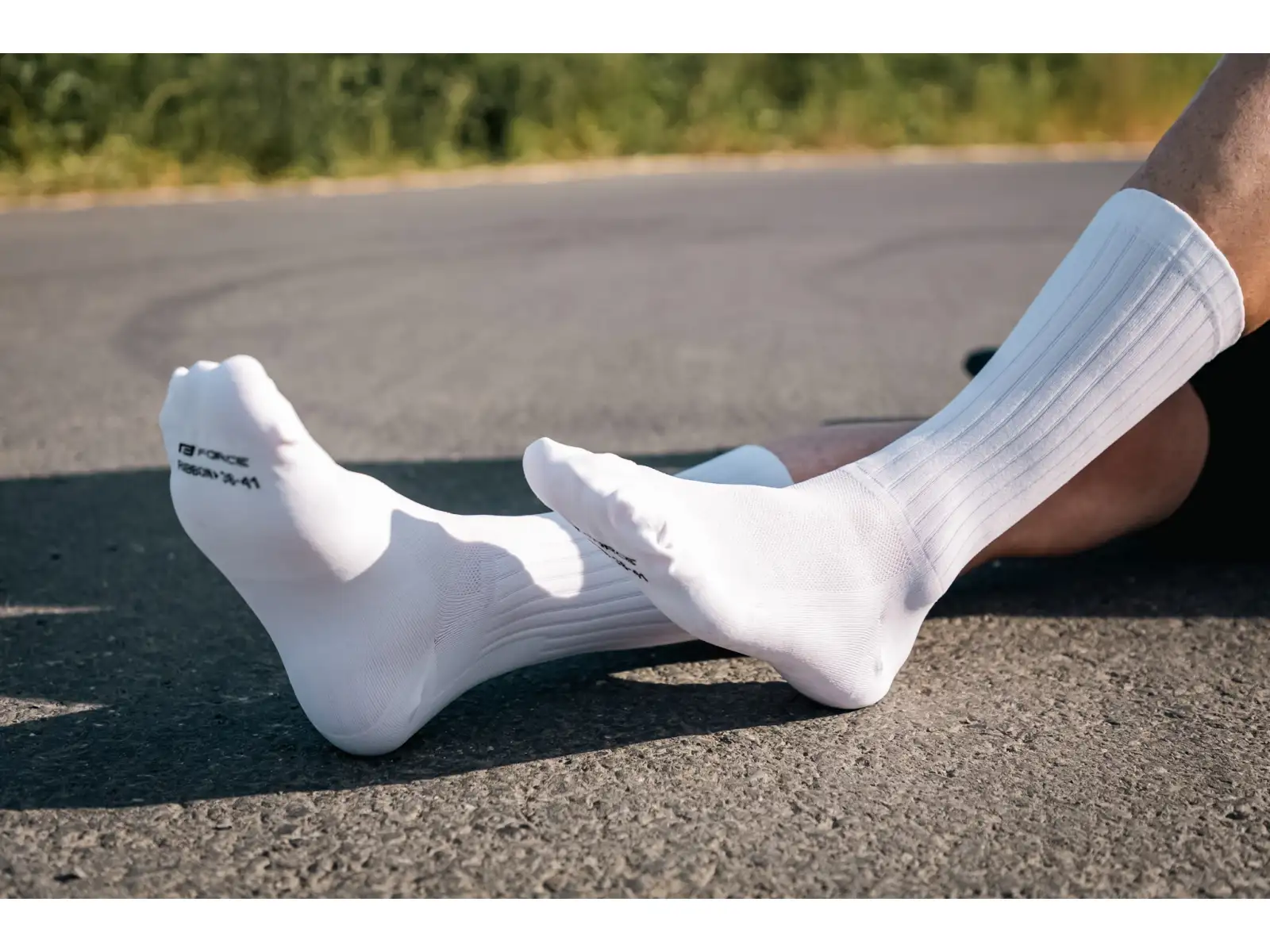 Force Ribbon Socken weiß