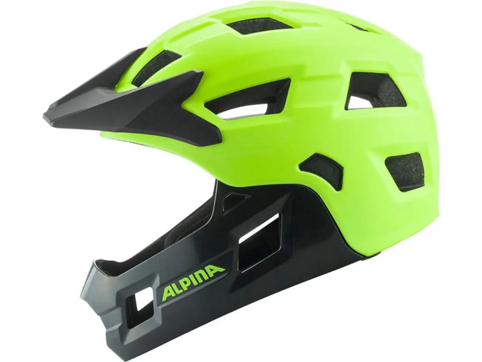 Alpina Rupi Kinderhelm Be Visible Matt