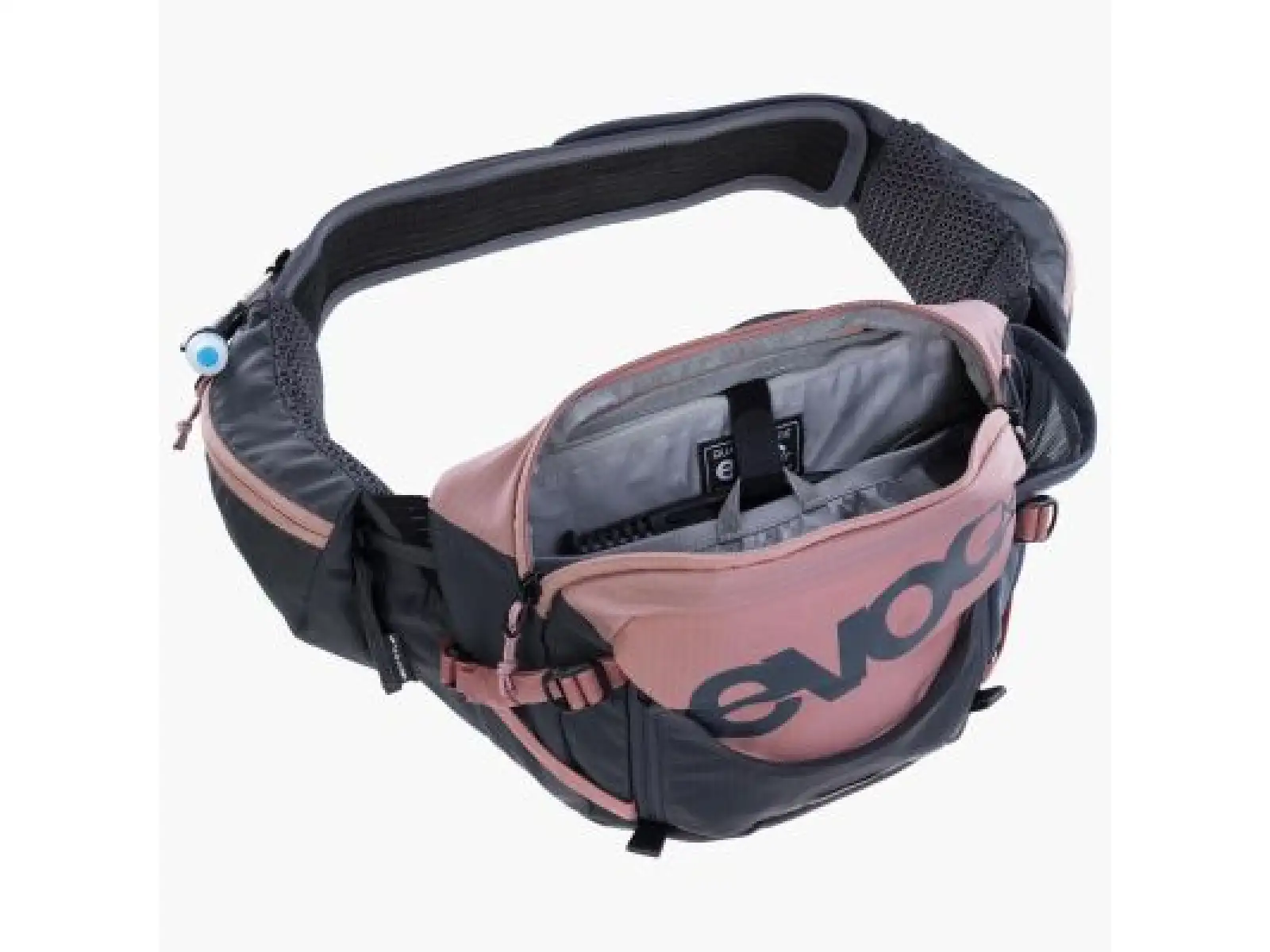 Evoc Hip Pack Pro 3 l Hüfttasche Dusty Pink/Carbon Grey + Trinkblase 1,5 l