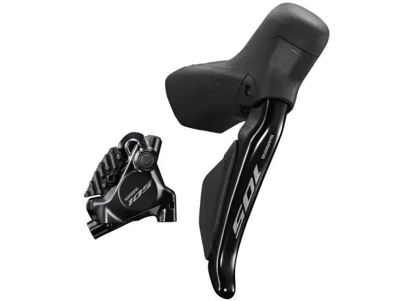 Shimano 105 ST-R7170 Di2 / BR-R7170 12-fach Schalt-/Bremsgriff und Hinterer FM Bremssattel