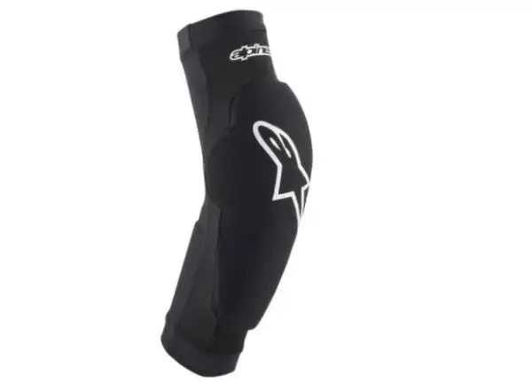 Alpinestars Paragon Plus Kinder Ellenbogenschützer schwarz/weiß