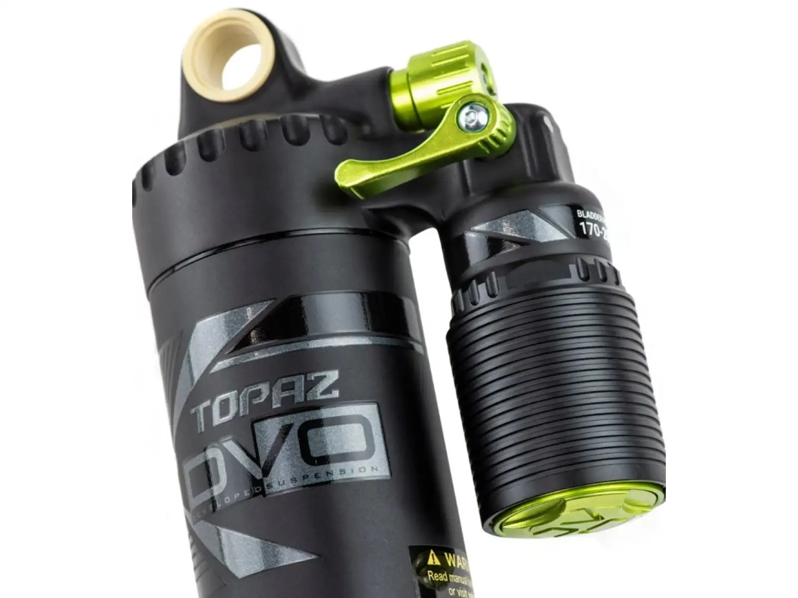 DVO Topaz Luftdämpfer Trunnion 205x65 mm.