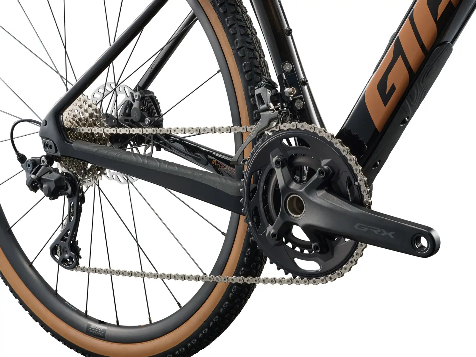 Giant Revolt Advanced 2 Gravel Fahrrad Carbon Smoke