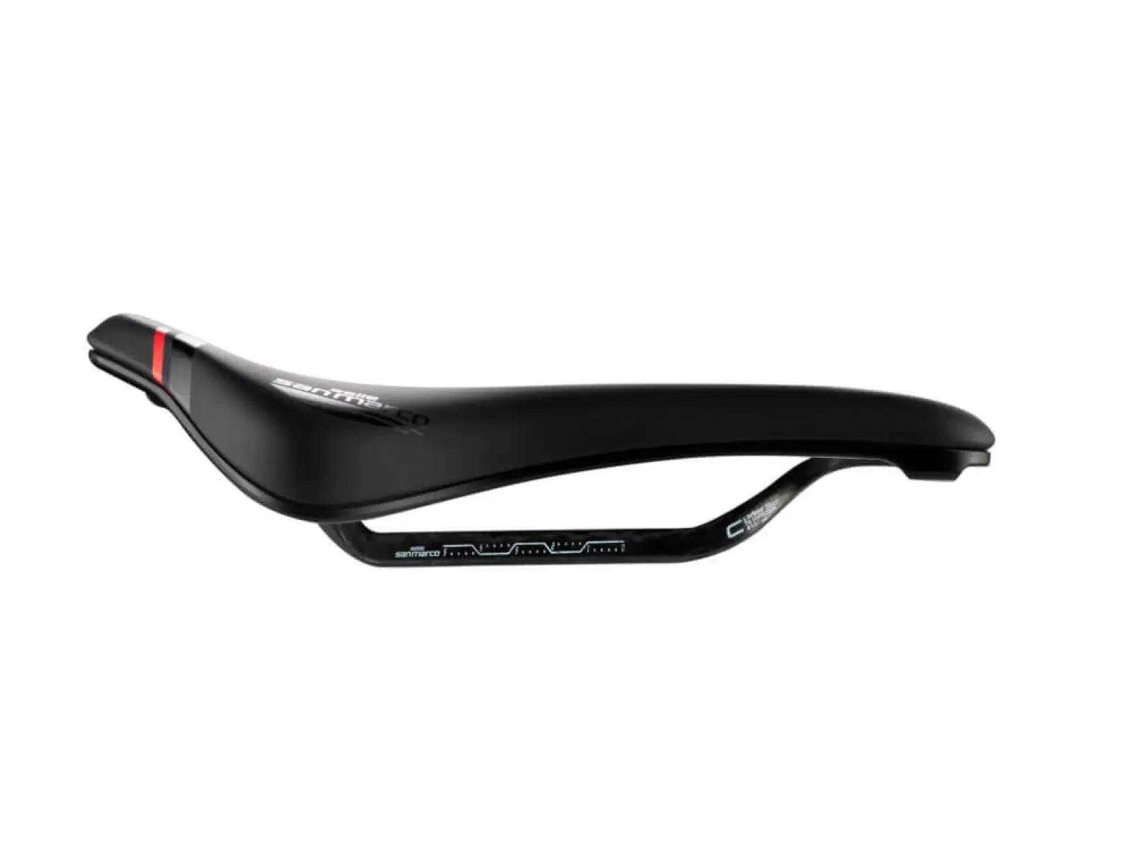 Selle San Marco GrouND Short Carbon FX Narrow Sattel Schwarz