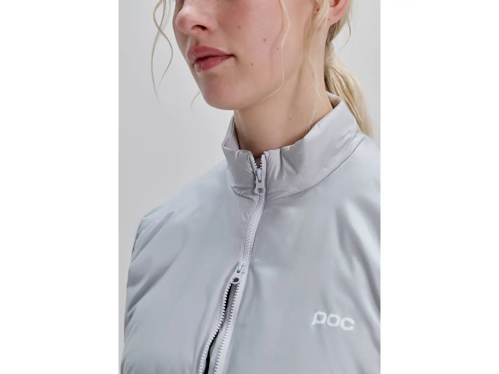 POC Lite Padded Jacket Damen isolierte Jacke Granite Grey