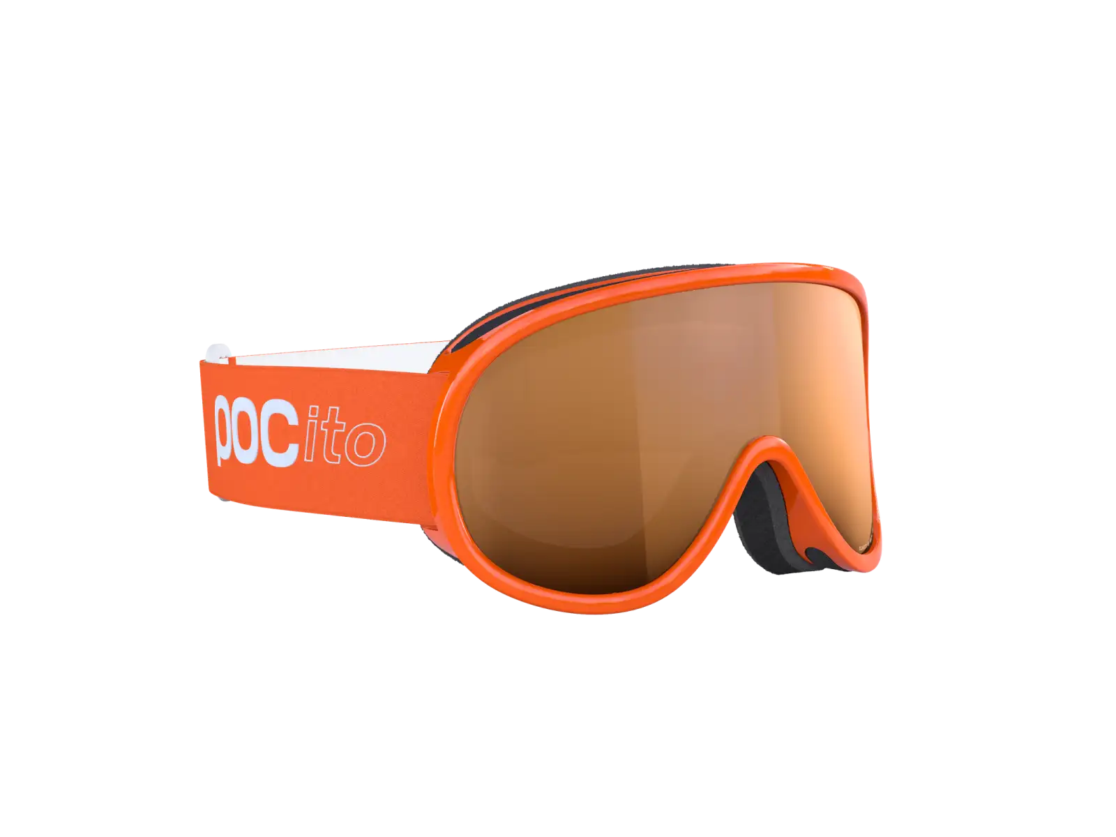 POC POCito Retina Kinder Skibrille Fluoreszierendes orange/Hellorange