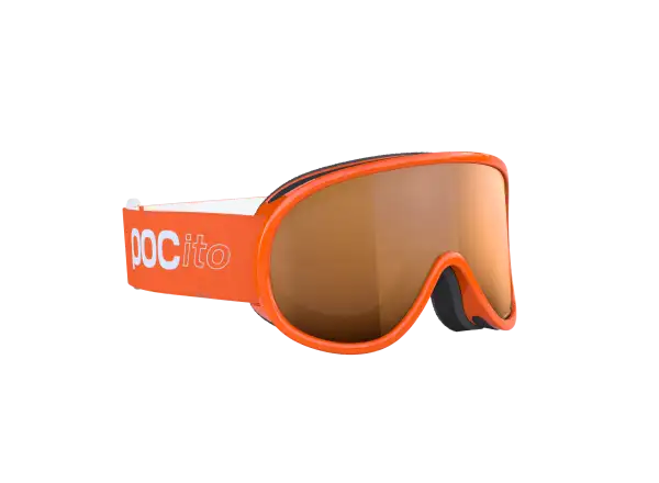 POC POCito Retina Kinder Skibrille Fluoreszierendes orange/Hellorange