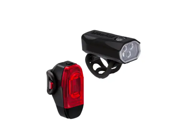 Lezyne KTV Drive Pro 300+ / KTV Drive+ Lichtset Schwarz/Schwarz