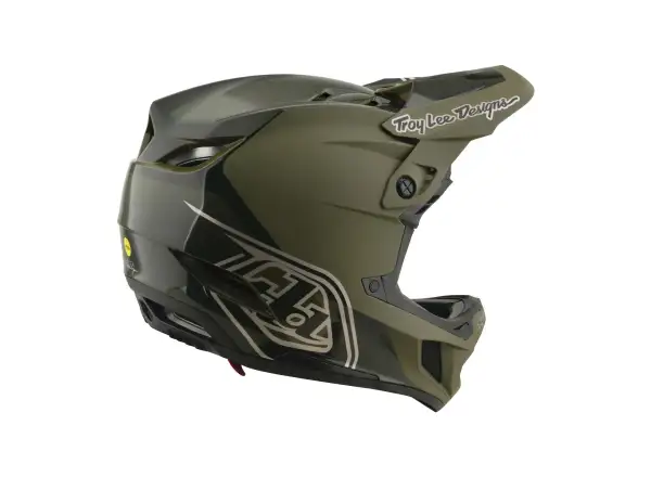 Troy Lee Designs D4 Polyacryte Mips Helm Shadow Beetle