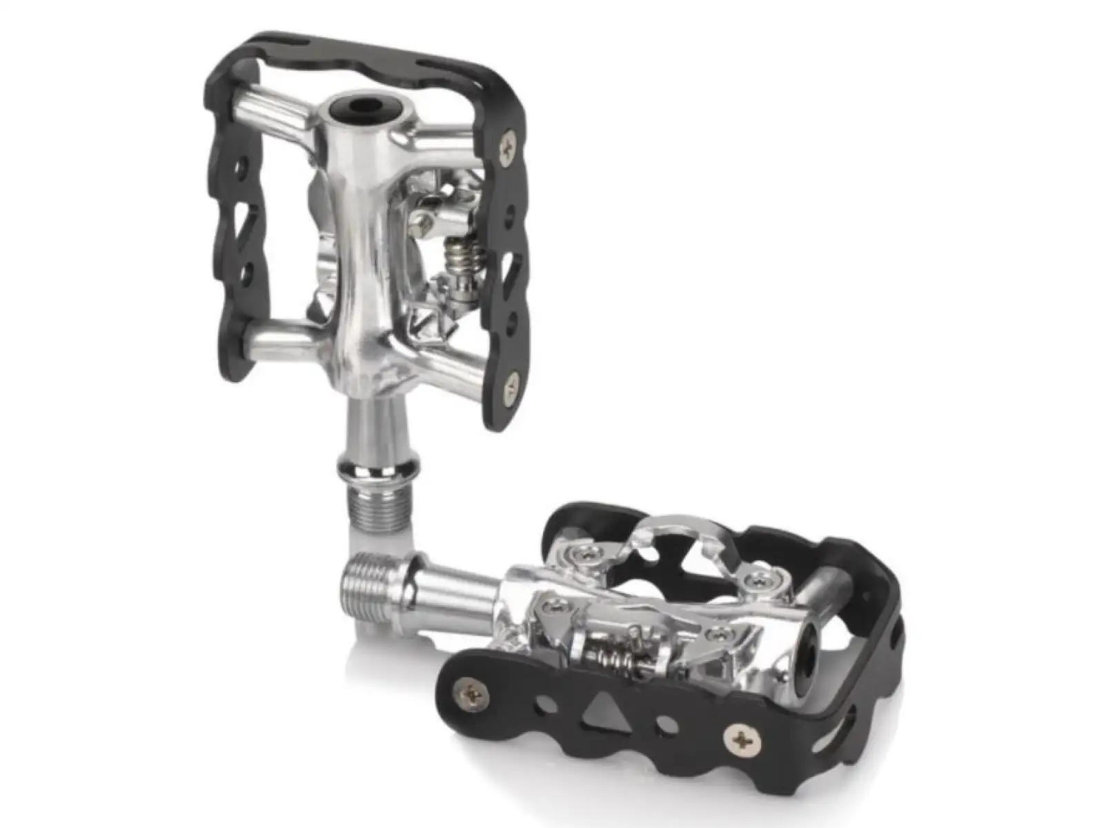 XLC PD-S20 SPD Einseitige Klickpedale Silber/Schwarz