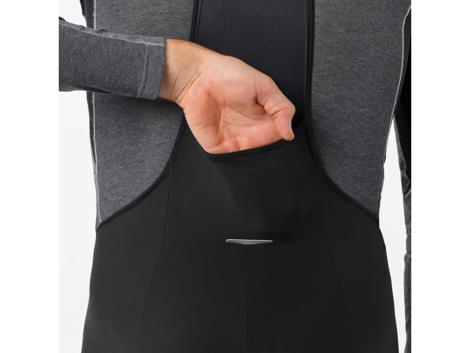 Castelli Sorpasso Pro Herren Trägerhose mit Polster Black